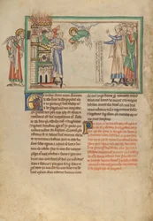 El pueblo de Dios dejando Babilonia y los mercaderes lamentando Babilonia